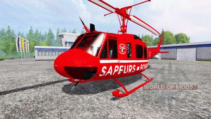 Bell UH-1D [sapeurs pompiers] für Farming Simulator 2015