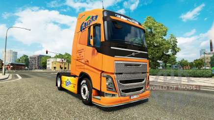 Fanta skin für Volvo-LKW für Euro Truck Simulator 2