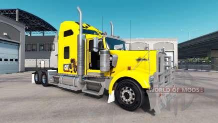 La peau de la Chenille tracteur Kenworth W900 pour American Truck Simulator