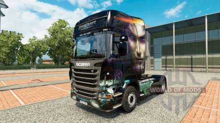 Starcraft 2 de la peau pour Scania camion pour Euro Truck Simulator 2