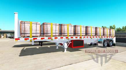 Eine Sammlung von semi-Plattformen für American Truck Simulator