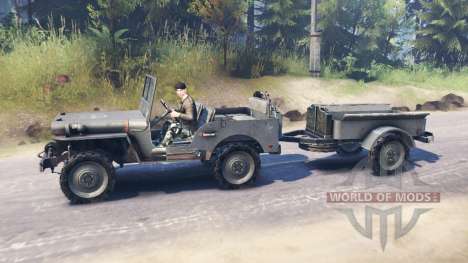 Jeep Willys MB 1942 pour Spin Tires
