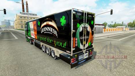 Guinness de la peau pour le camion Scania R700 pour Euro Truck Simulator 2