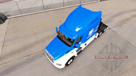Haut Hendrick Bundesweit für LKW Peterbilt für American Truck Simulator