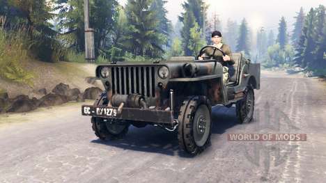 Jeep Willys MB 1942 für Spin Tires