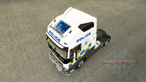 La Police de la peau pour Volvo camion pour Euro Truck Simulator 2