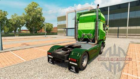 Die S. J. Bargh skin für Scania-LKW für Euro Truck Simulator 2