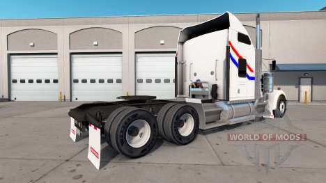 La peau VIT Bicentenaire de la camion Kenworth W pour American Truck Simulator