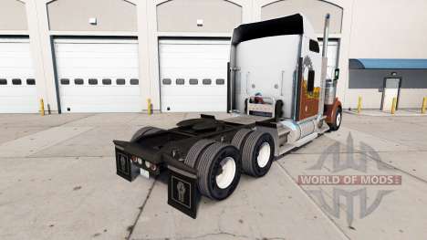 La peau Hatd le Camion de camion Kenworth W900 pour American Truck Simulator