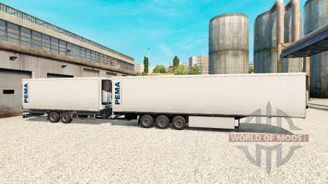 Semi-Remorques Krone Gigaliner [Pema] pour Euro Truck Simulator 2