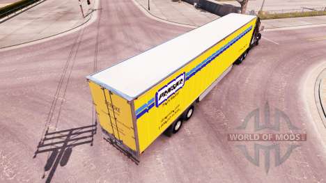 Penske de la peau pour la remorque pour American Truck Simulator