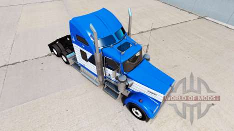 Haut Blanchieren Transport auf LKW-Kenworth W900 für American Truck Simulator