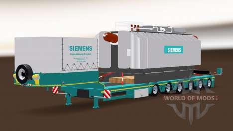 Siemens Transformateur Trailer pour American Truck Simulator