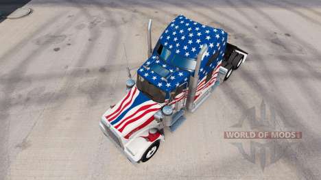 Haut-USA truck Kenworth W900 für American Truck Simulator