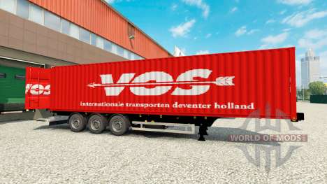 Semi-trailer VOS pour Euro Truck Simulator 2