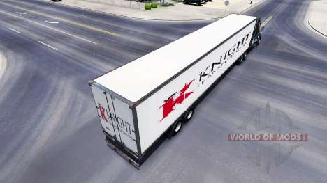 All-Metall-Auflieger Ritter für American Truck Simulator