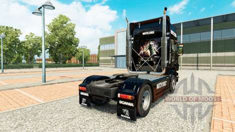 Watch Dogs-skin für den Scania truck für Euro Truck Simulator 2