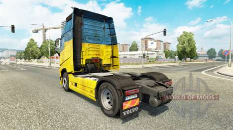 L'Ukraine de la peau pour Volvo camion pour Euro Truck Simulator 2