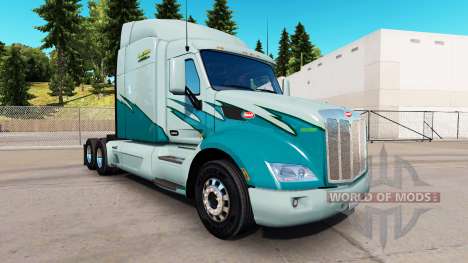 Haut auf Long-Haul-truck Peterbilt für American Truck Simulator