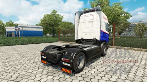 Yearsley de la peau pour Scania camion pour Euro Truck Simulator 2