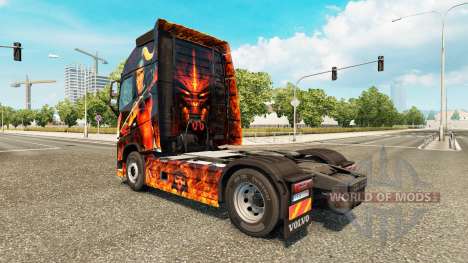 Diablo II-skin für den Volvo truck für Euro Truck Simulator 2