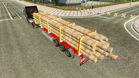 Camion Semi-remorque pour Euro Truck Simulator 2