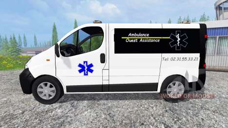 Renault Trafic Ambulance pour Farming Simulator 2015