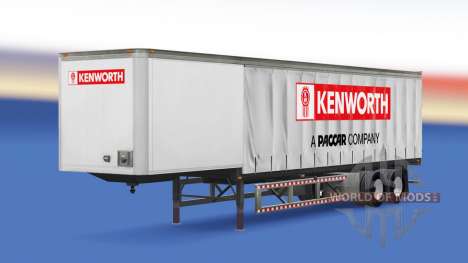Vorhang Auflieger Kenworth für American Truck Simulator