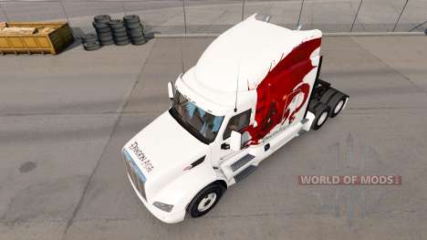 Dragon Age skin für den truck Peterbilt für American Truck Simulator