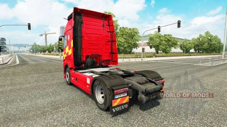 La peau d'Incendie Et de Secours chez Volvo truc pour Euro Truck Simulator 2
