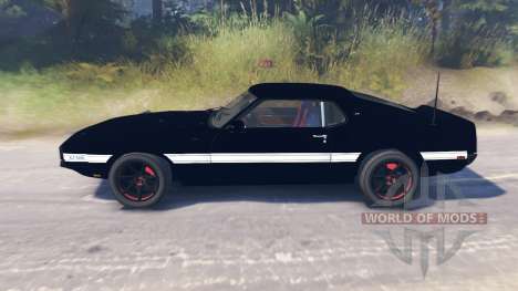 Ford Mustang Shelby GT500 1969 pour Spin Tires