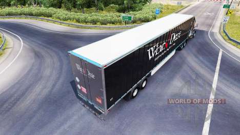 La peau Winn Dixie sur la remorque pour American Truck Simulator