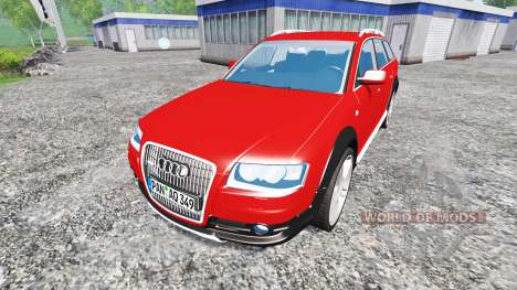 Audi A6 (C6) Allroad pour Farming Simulator 2015