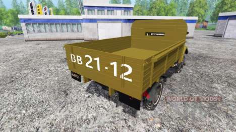 Le GAZ-63 pour Farming Simulator 2015