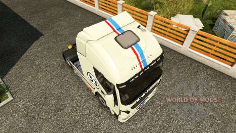 Herbie-skin für Iveco-Zugmaschine für Euro Truck Simulator 2