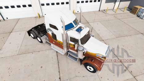 Haut Hatd Truck auf truck-Kenworth W900 für American Truck Simulator