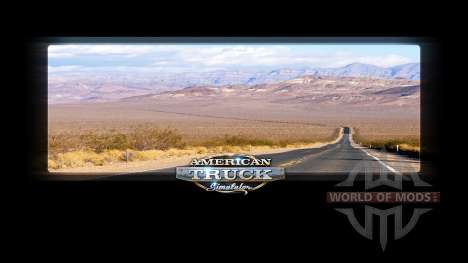 Les écrans de chargement de la Californie pour American Truck Simulator