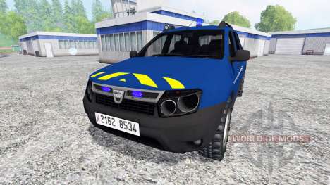Dacia Duster [gendarmerie] pour Farming Simulator 2015