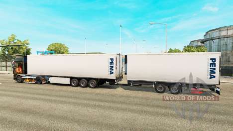 Auflieger Krone Gigaliner [Pema] für Euro Truck Simulator 2