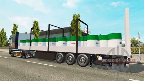 Semitrailer Schmitz Castrol für Euro Truck Simulator 2