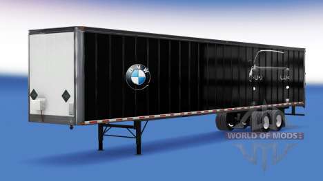 All-metal semitrailer BMW pour American Truck Simulator