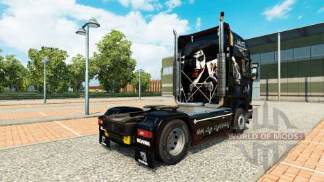 Joker-skin für den Scania truck für Euro Truck Simulator 2