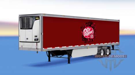 Haut Dr Pepper auf dem Anhänger für American Truck Simulator