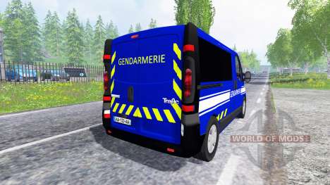 Renault Trafic Gendarmerie pour Farming Simulator 2015