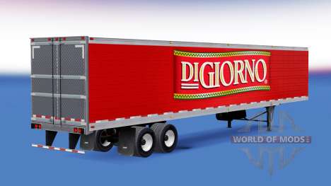 Frigorifique semi-remorque DiGiorno pour American Truck Simulator