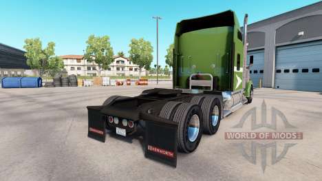 La peau se Déplacer Sur le camion Kenworth W900 pour American Truck Simulator