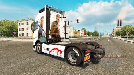 Les Vikings de la peau pour Volvo camion pour Euro Truck Simulator 2