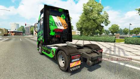 Guinness de la peau pour Volvo camion pour Euro Truck Simulator 2