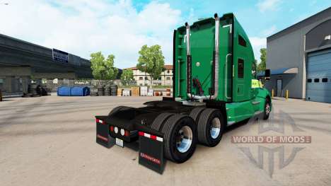 La peau sur Freightlines tracteur Kenworth pour American Truck Simulator
