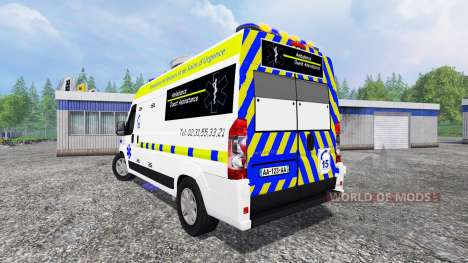 Peugeot Boxer Ambulance pour Farming Simulator 2015
